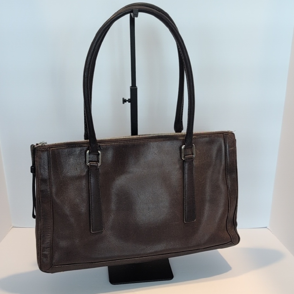 Vintage Coach Bonnie's Legacy Zip Satchel - Fair Condition - 2001 - Leather